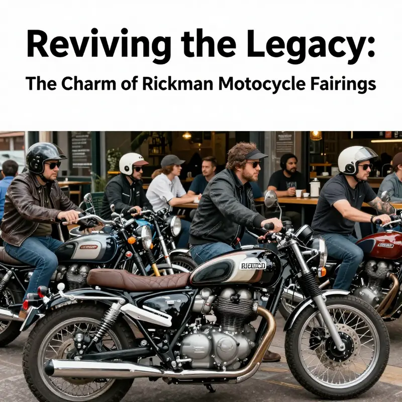 Detailing the sophisticated design elements and engineering prowess behind Rickman motorcycle fairings.