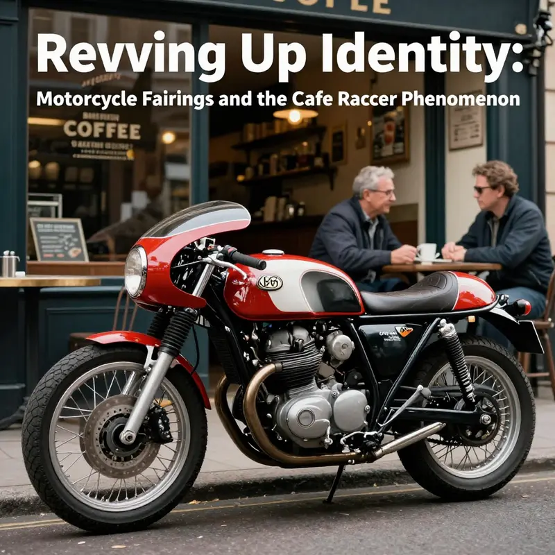 The embodiment of Cafe Racer culture with fairings that speak of history and identity.