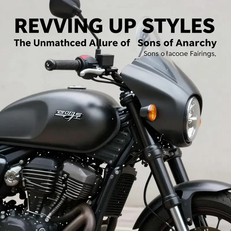 An overview of impressive aftermarket Sons of Anarchy motorcycle fairings enhancing the aesthetic of custom bikes.