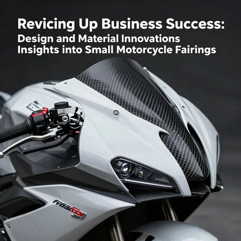 Innovative materials and designs shaping the future of small motorcycle fairings.