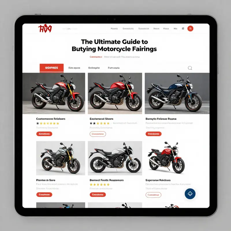 Exploring global sourcing platforms for motorcycle fairings in a collaborative environment.