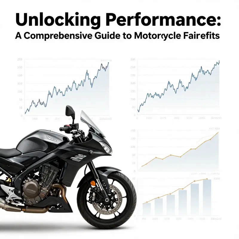 An aerodynamic fairing on a motorcycle maximizes performance and reduces drag.