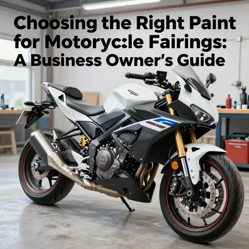 An array of motorcycle-specific paints designed for optimal performance and durability.
