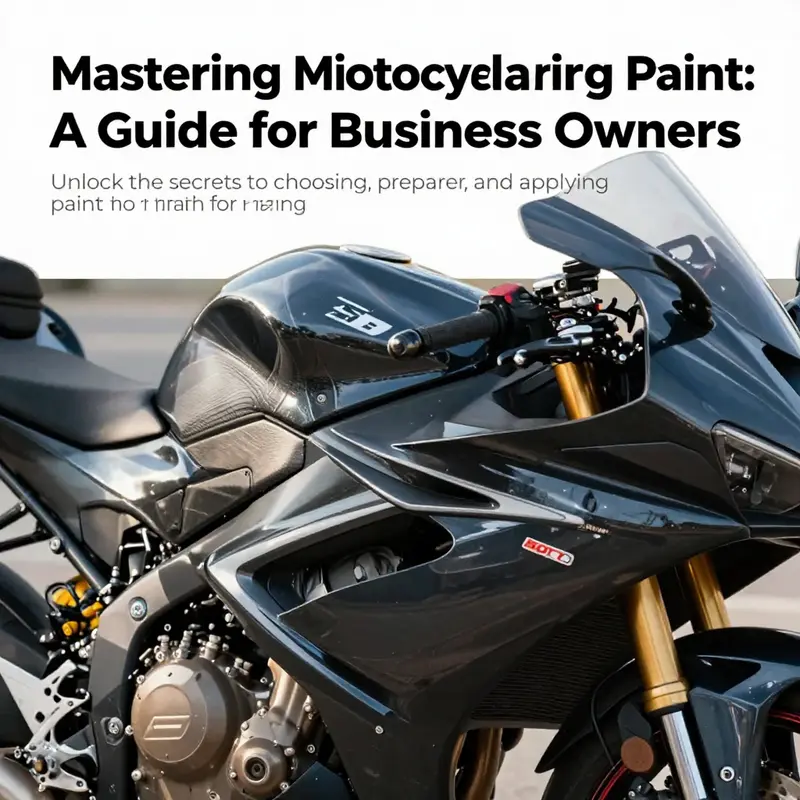 A motorcycle featuring vibrant, freshly painted fairings, highlighting quality paintwork.