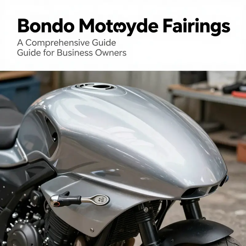 Careful surface preparation is key to ensuring a strong bond for motorcycle fairings.