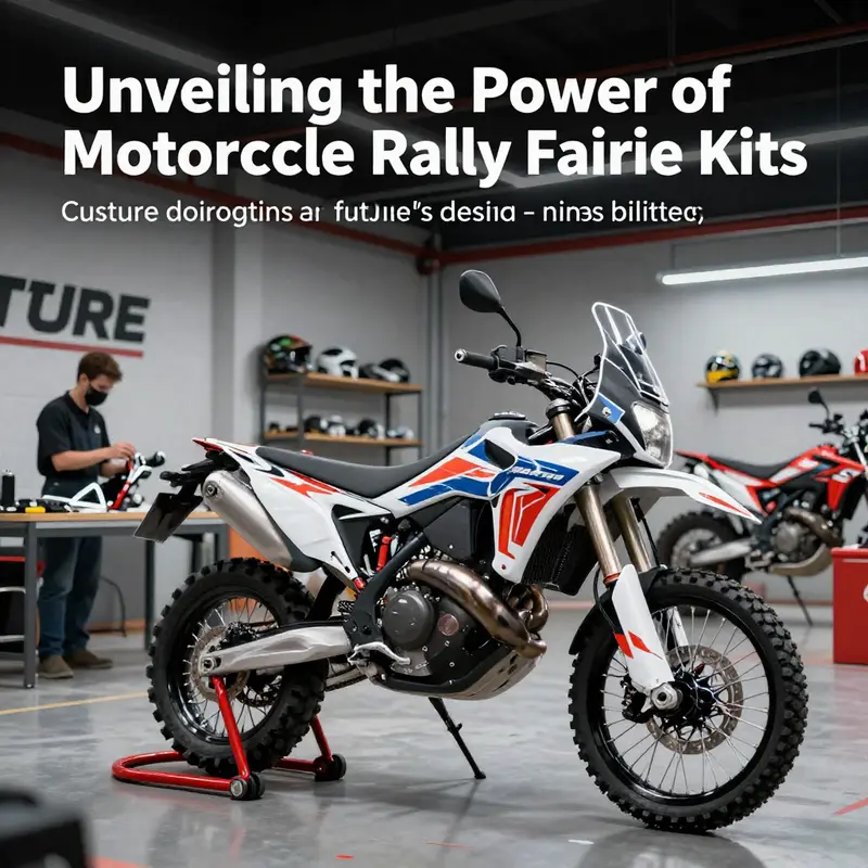 Highlighting the key features of rally fairing kits with a focus on design and aerodynamics.