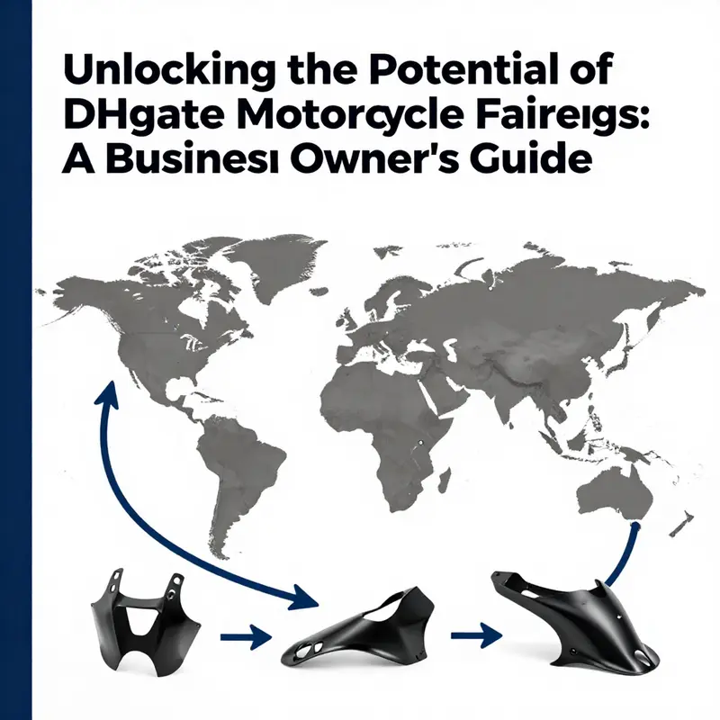 A comprehensive overview of motorcycle fairings available on DHgate, showcasing various styles and options.