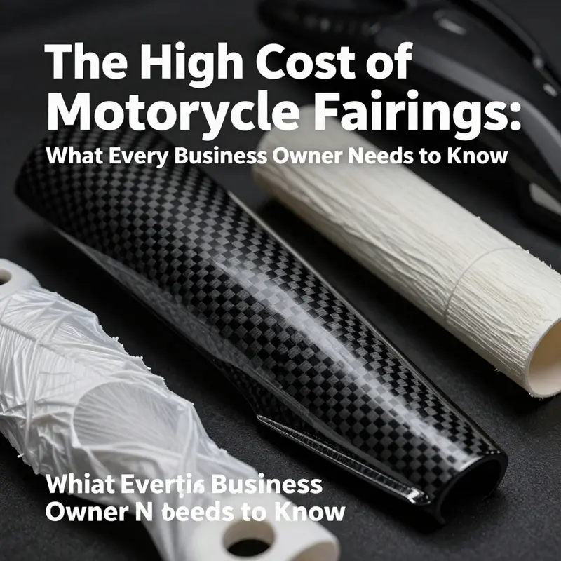 Advanced machinery demonstrates the complex manufacturing processes behind motorcycle fairings.