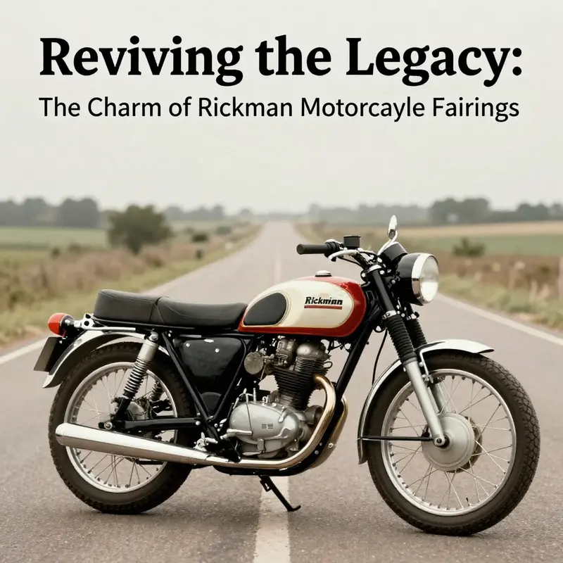 Detailing the sophisticated design elements and engineering prowess behind Rickman motorcycle fairings.