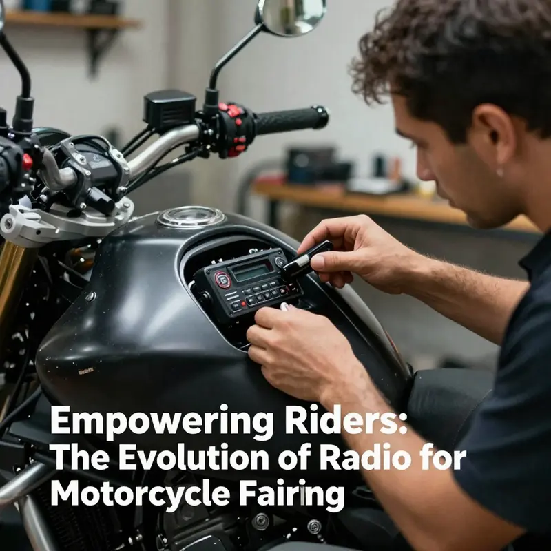 Integrated communication systems within a motorcycle fairing.