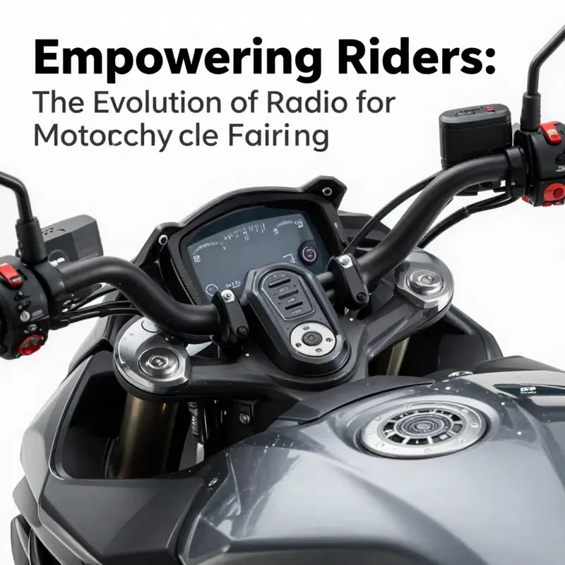 Integrated communication systems within a motorcycle fairing.