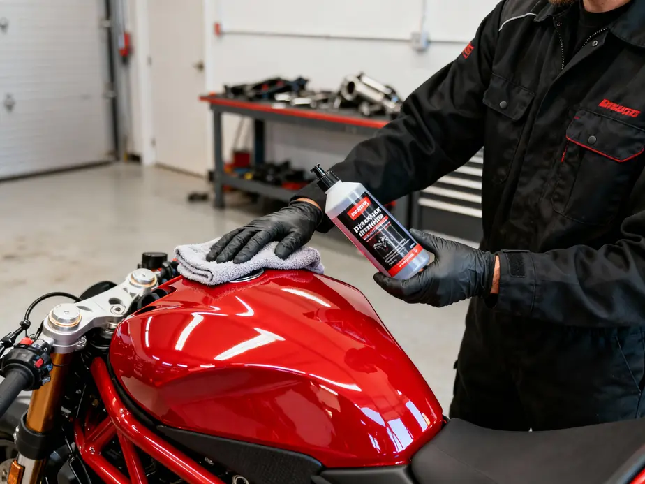 Thorough preparation is crucial for achieving a quality paint finish on motorcycle fairings.
