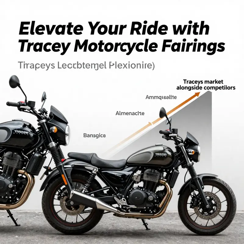 Sleek design and functionality of Tracey motorcycle fairings showcased on a Harley-Davidson.