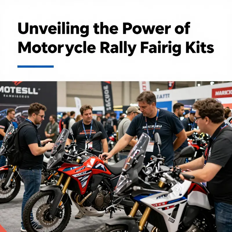 Highlighting the key features of rally fairing kits with a focus on design and aerodynamics.