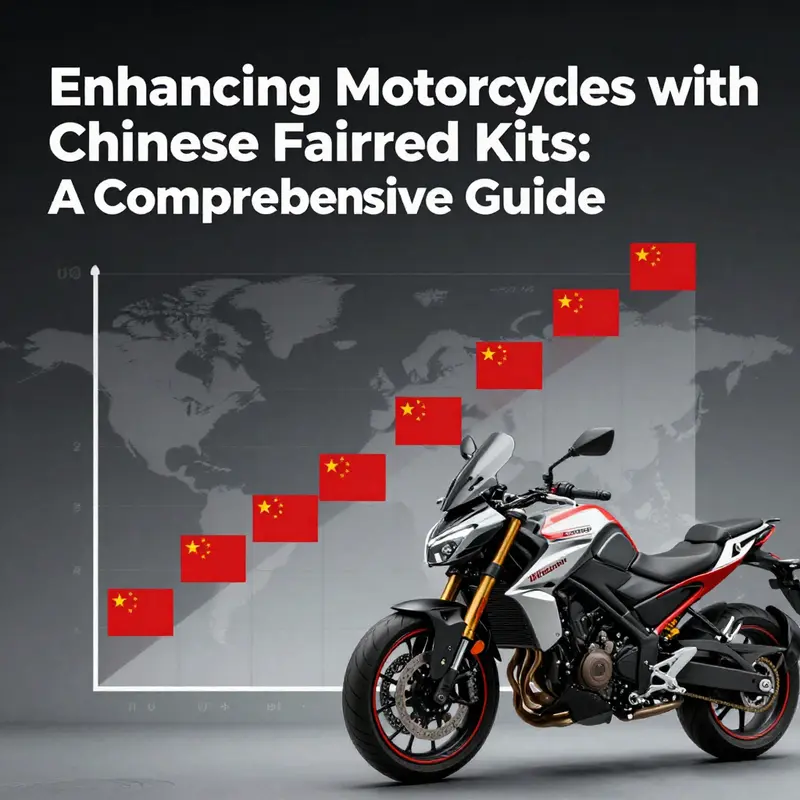 Different materials used for manufacturing Chinese motorcycle fairing kits.