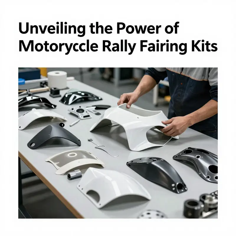 Highlighting the key features of rally fairing kits with a focus on design and aerodynamics.