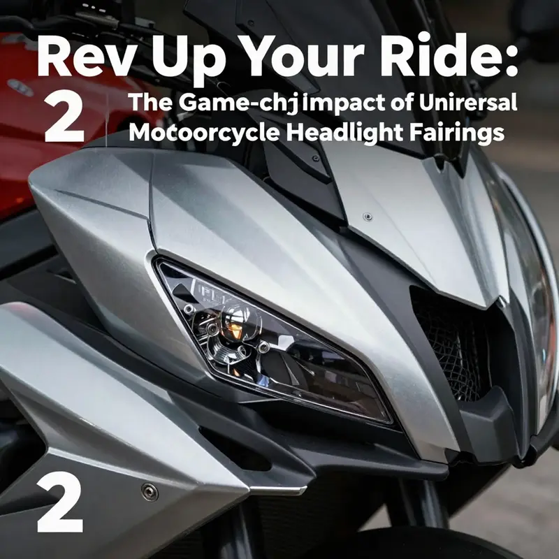 This motorcycle’s stylish fairing enhances aerodynamics, showcasing the benefits of reduced wind resistance.