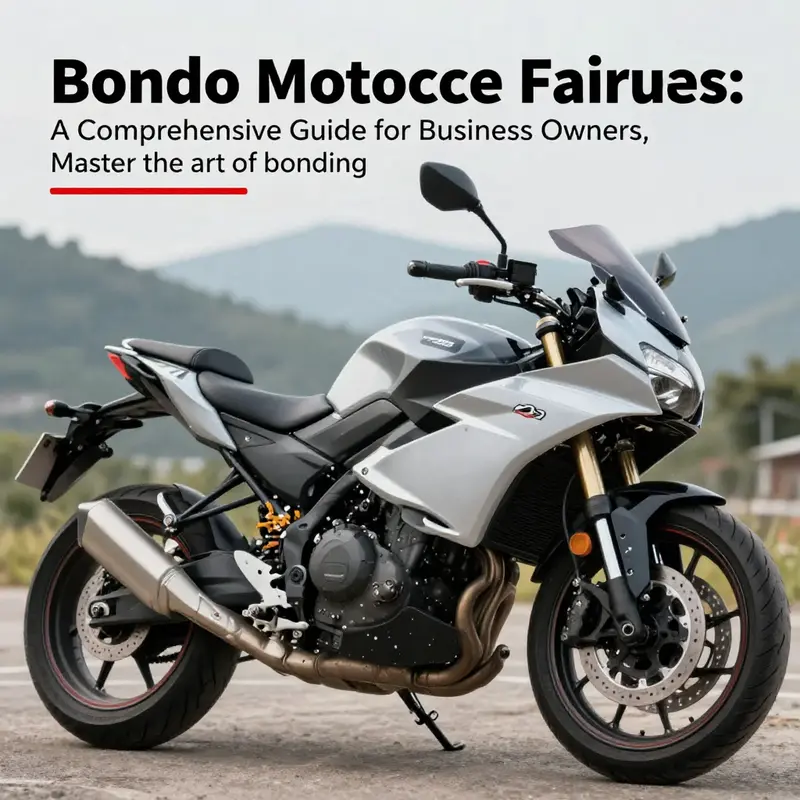A motorcycle with expertly bonded fairings, set in a scenic location, highlighting the benefits of quality repairs.