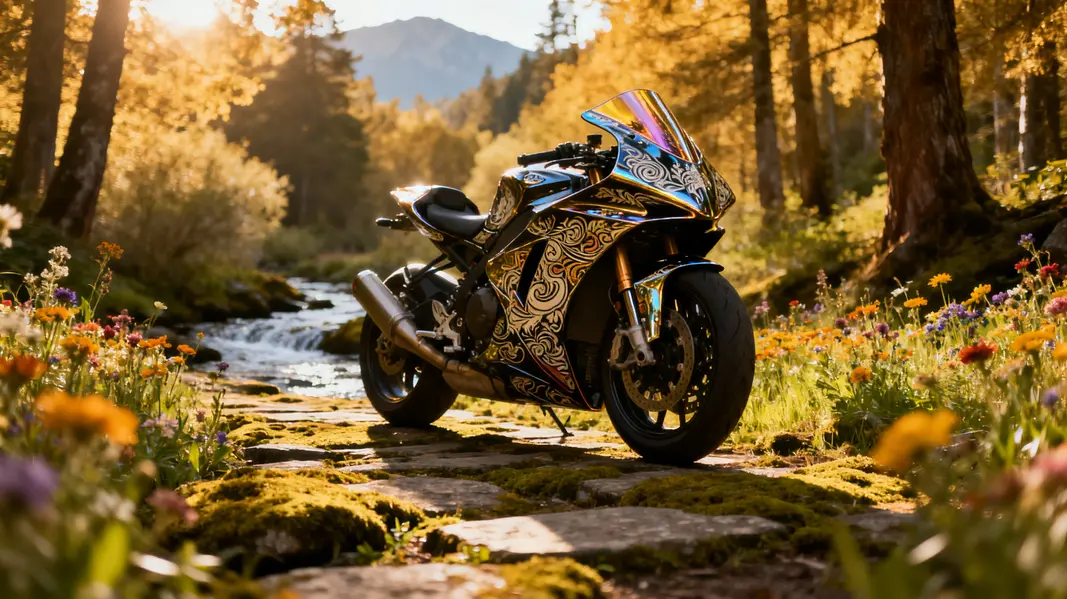 A comprehensive look at various types of motorcycle fairings, showcasing their diversity.