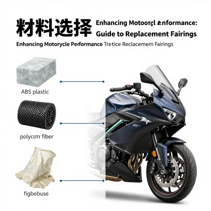 Illustration of diverse types of motorcycle fairings, highlighting their design and coverage.
