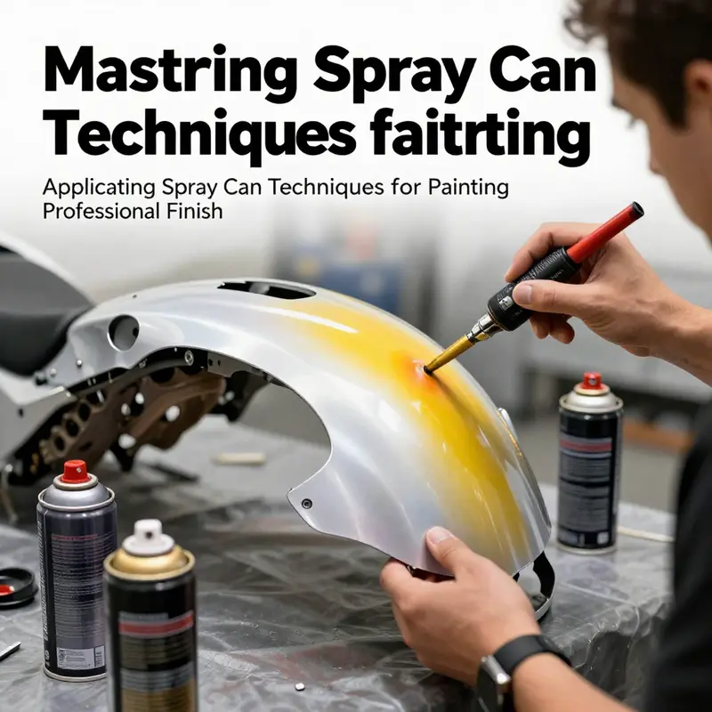 Preparation steps for painting includes cleaning, sanding, and masking for an optimal base.