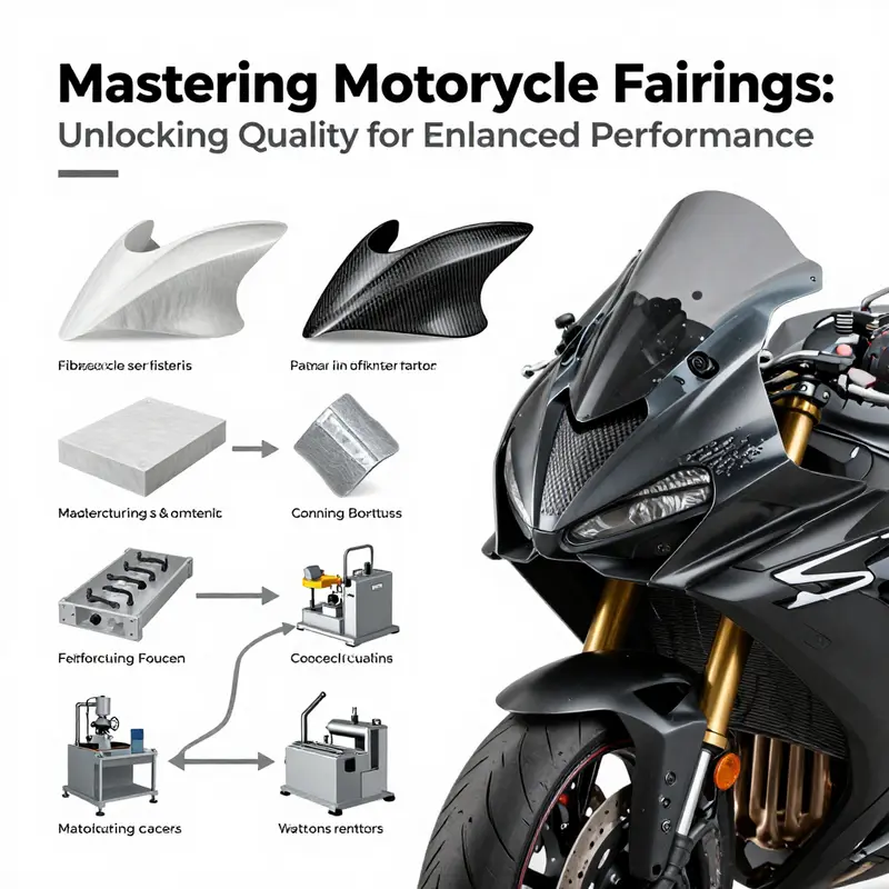Materials and manufacturing processes that define the best quality motorcycle fairings.