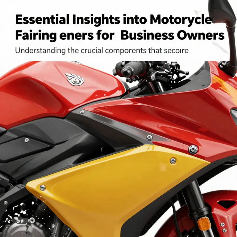 Motorcycle with colorful fairings emphasizing the importance of fasteners in design and function.