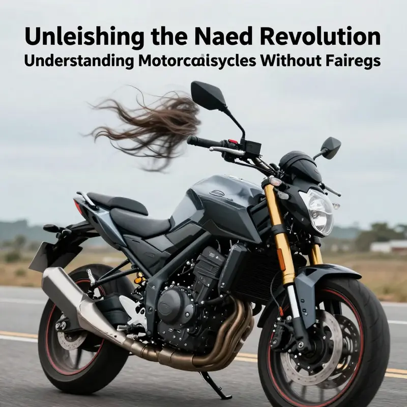 Riding a naked motorcycle allows for a minimalist experience without the encumbrance of fairings.