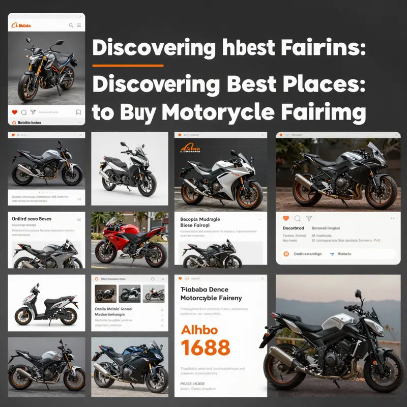 Explore a variety of motorcycle fairings available on popular online marketplaces.