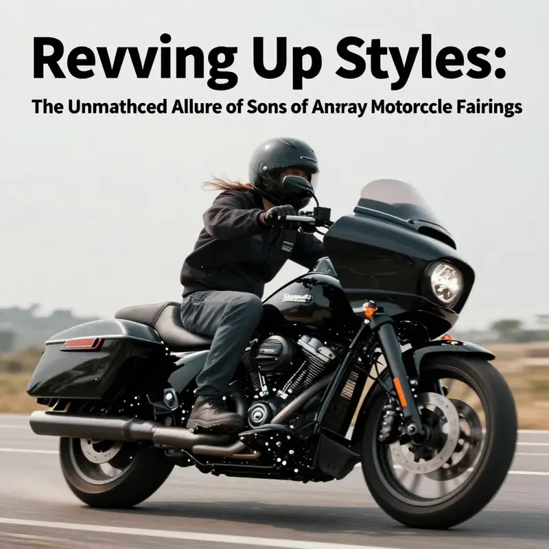 An overview of impressive aftermarket Sons of Anarchy motorcycle fairings enhancing the aesthetic of custom bikes.