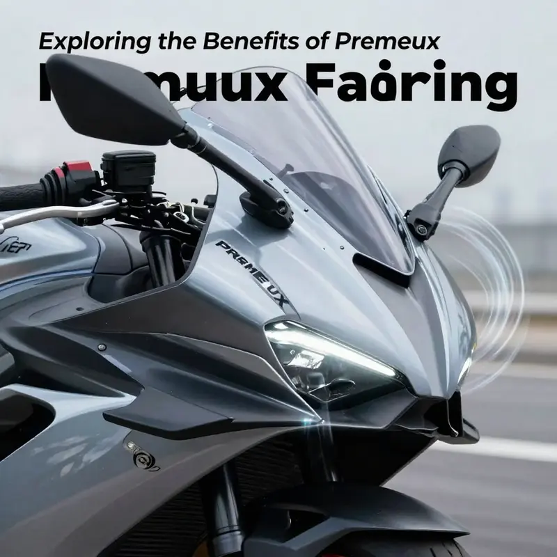 Sleek design of Premeux fairing illustrating its aerodynamic features.