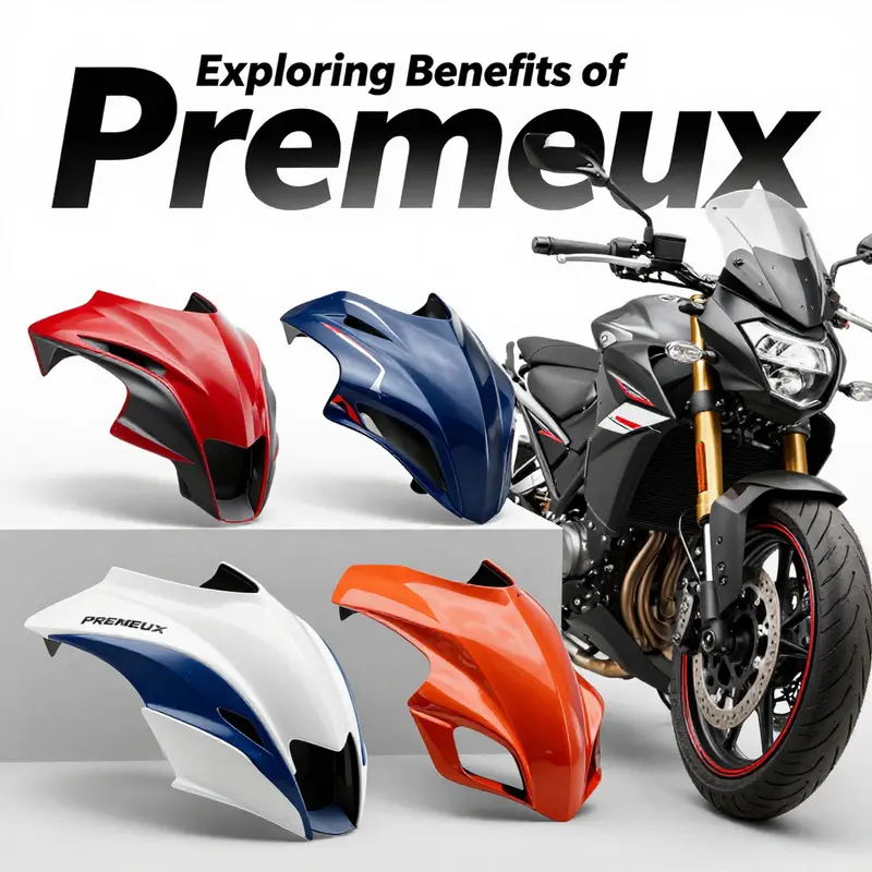 Sleek design of Premeux fairing illustrating its aerodynamic features.