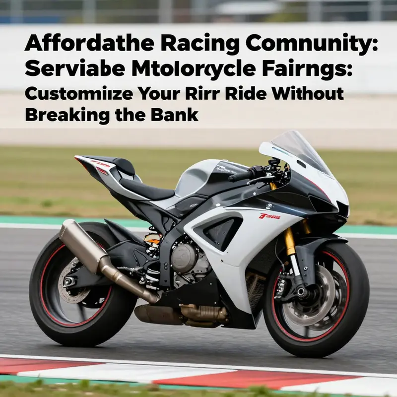 Showroom display of different cheap motorcycle fairings available for various models, illustrating the market diversity.