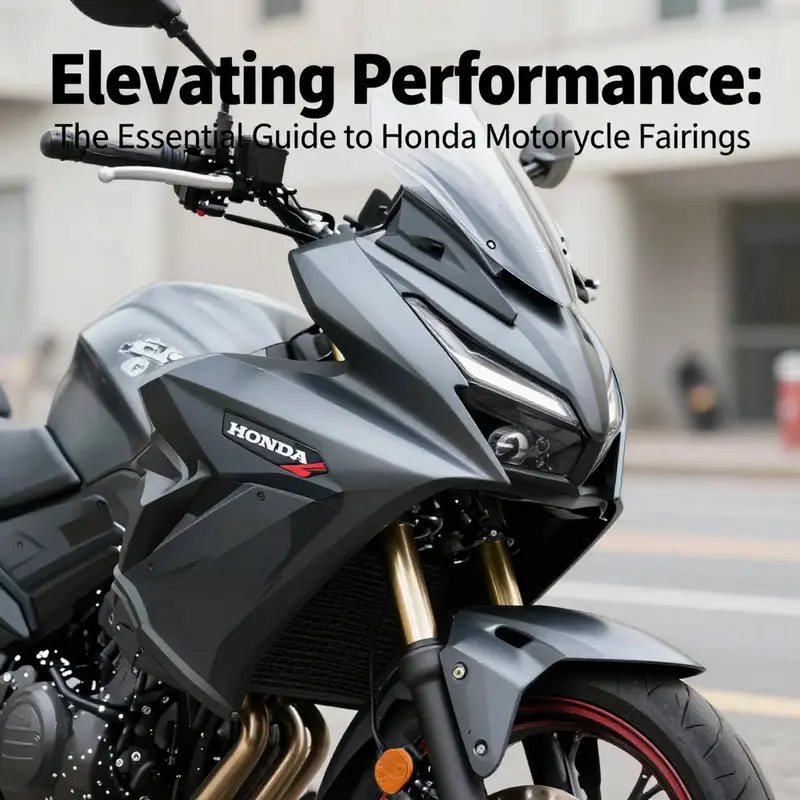 Full fairings significantly enhance the aerodynamic profile and aesthetic appeal of the motorcycle.