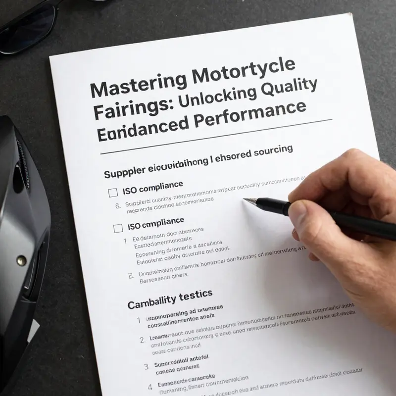 Materials and manufacturing processes that define the best quality motorcycle fairings.