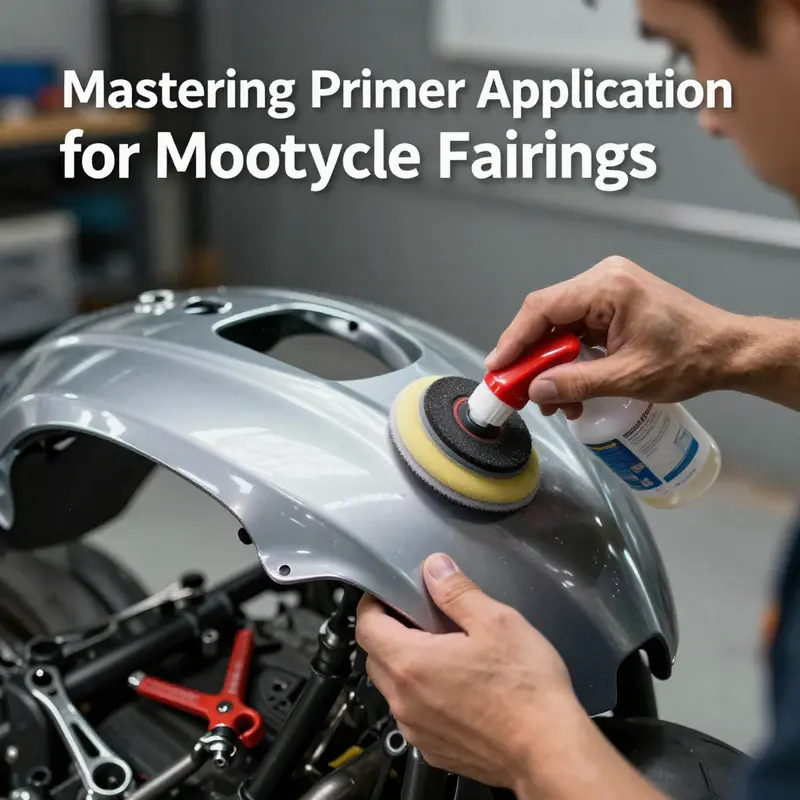 Preparation is key for effective primer application, ensuring a clean and textured surface.