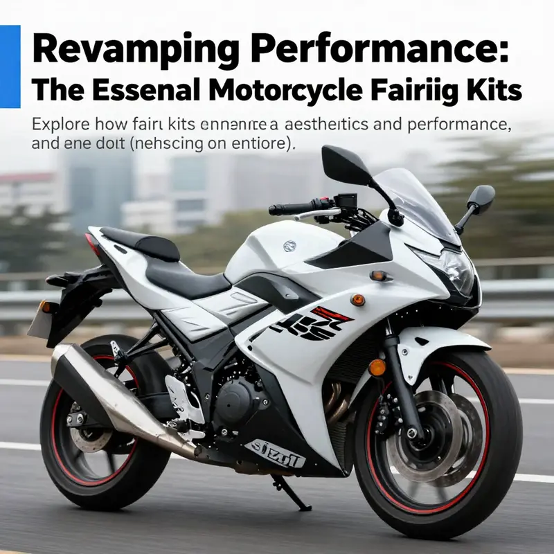 Cover image of a Suzuki motorcycle with an aftermarket fairing kit, radiating style and performance in an urban setting.