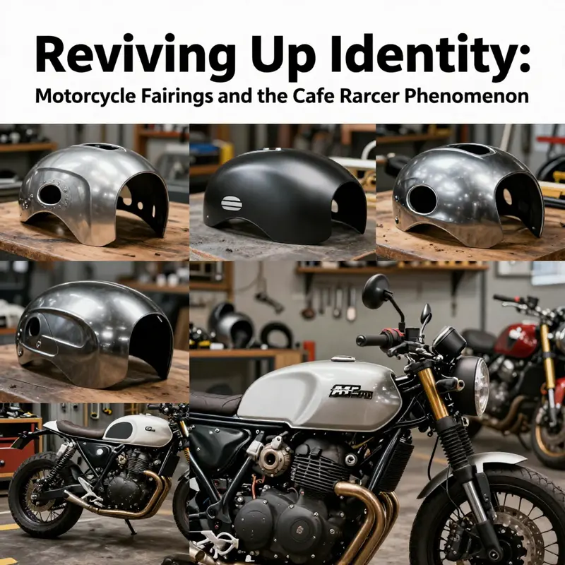 The embodiment of Cafe Racer culture with fairings that speak of history and identity.