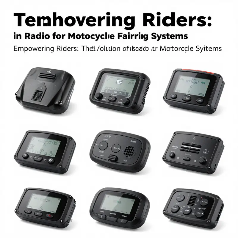 Integrated communication systems within a motorcycle fairing.