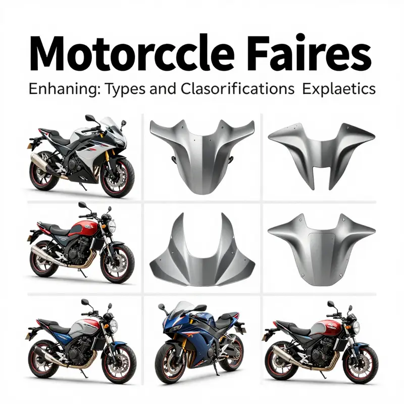 Aerodynamic motorcycle fairings designed to enhance performance and aesthetics.