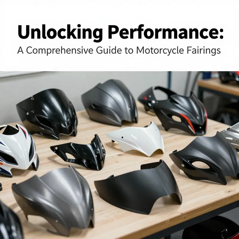 An aerodynamic fairing on a motorcycle maximizes performance and reduces drag.