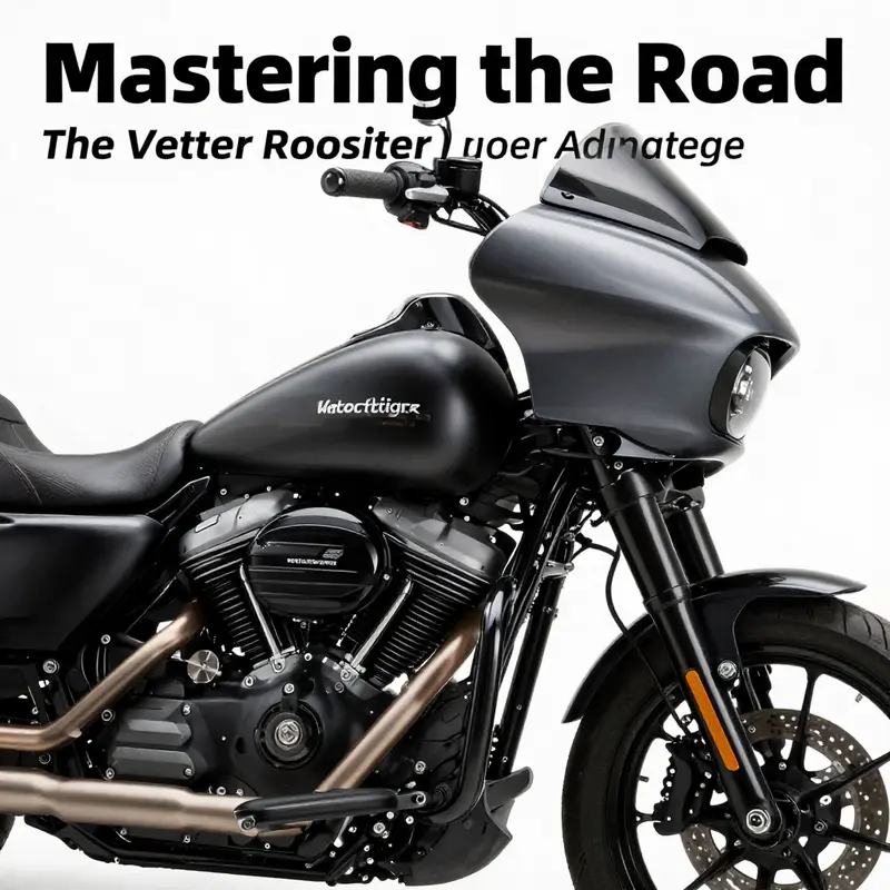 The Vetter Rooster Fairing offers a modern yet classic look for Harley-Davidson motorcycles.