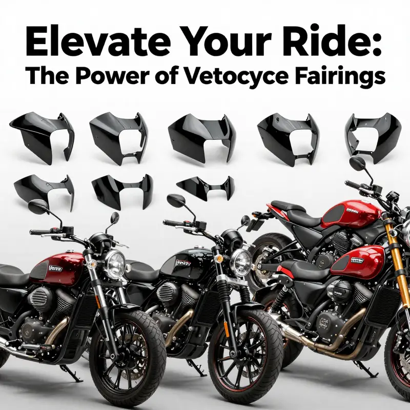 A Vetter-faired motorcycle demonstrating enhanced aerodynamics and performance on the road.