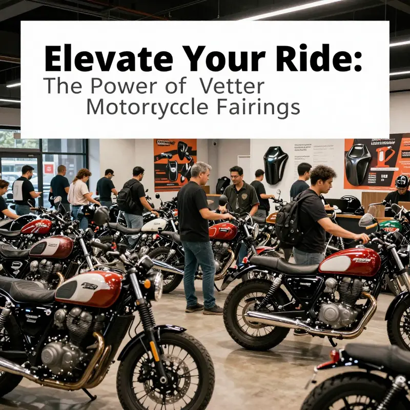 A Vetter-faired motorcycle demonstrating enhanced aerodynamics and performance on the road.