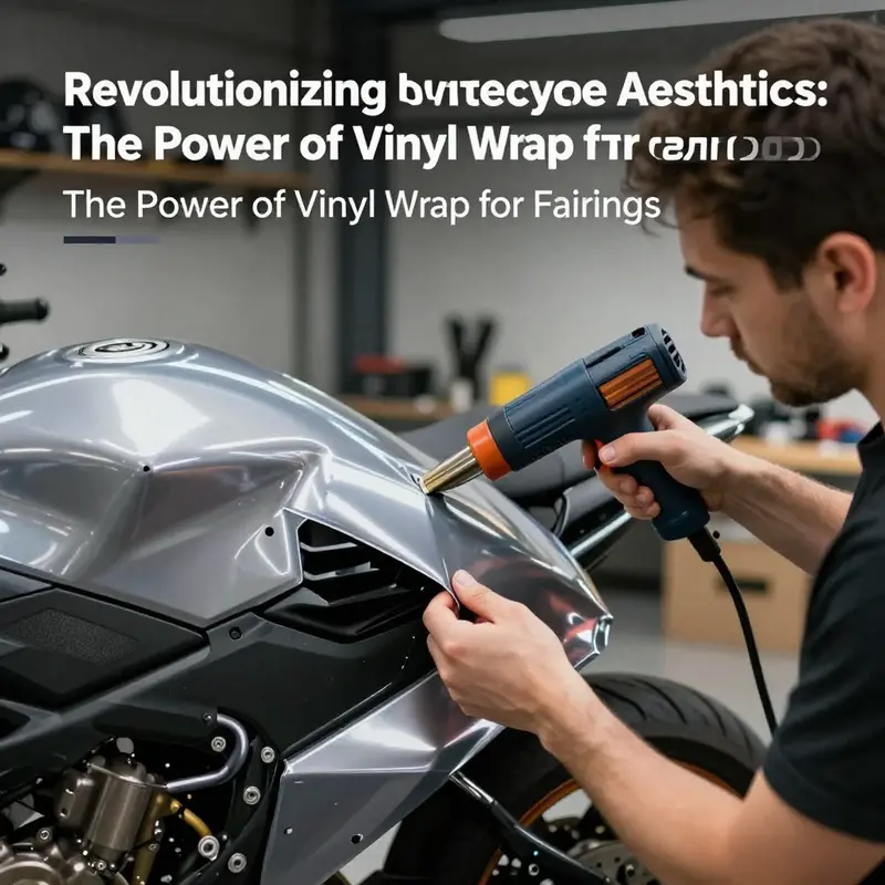 An array of motorcycle fairings showcasing the flexibility and aesthetic appeal of cast vinyl wraps.