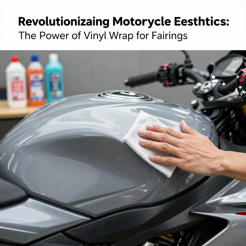 An array of motorcycle fairings showcasing the flexibility and aesthetic appeal of cast vinyl wraps.