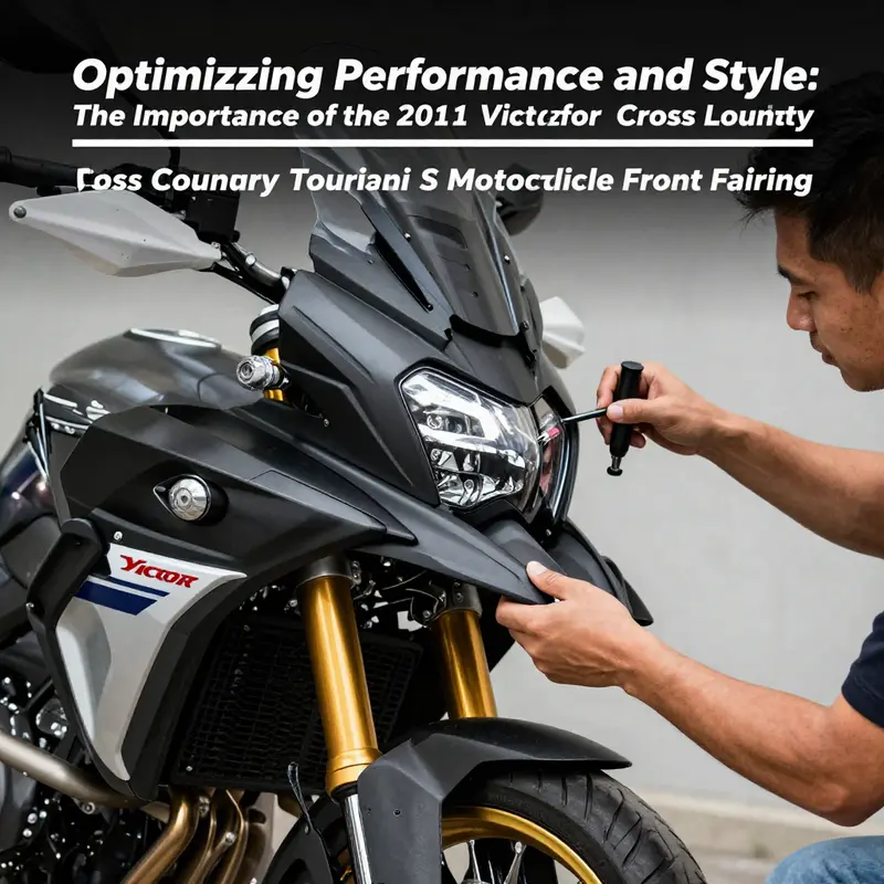 Exploring compatibility options for the front fairing of the 2011 Victory Cross Country Touring S motorcycle.