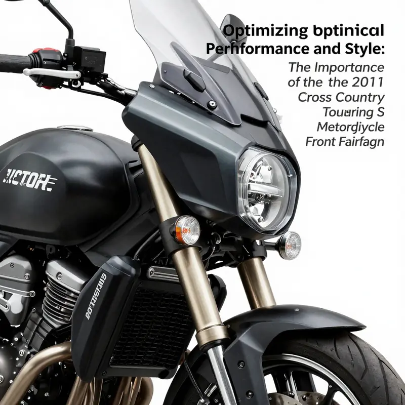 Exploring compatibility options for the front fairing of the 2011 Victory Cross Country Touring S motorcycle.