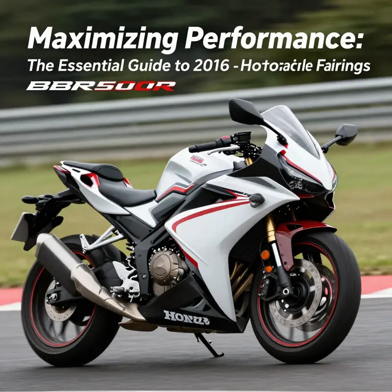 The aerodynamic design of the 2016 Honda CBR500R fairings enhances its performance and road presence.