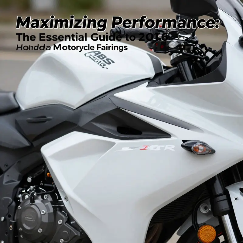 The aerodynamic design of the 2016 Honda CBR500R fairings enhances its performance and road presence.
